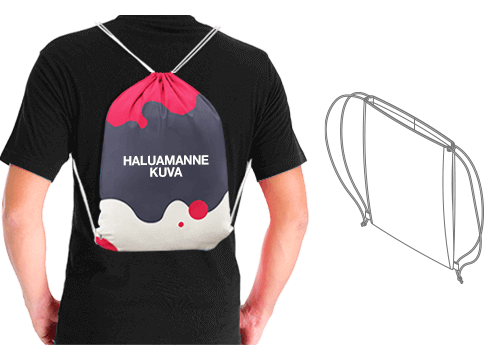 City - Kankainen Kiristysnauhakassit Painatus City - Kankainen Kiristysnauhakassit Painatus