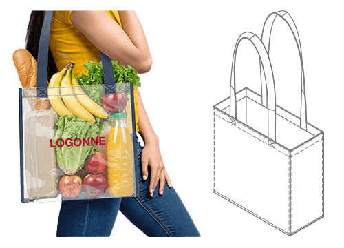 Lucid - Myynninedistämistarkoituksessa Kangaskassit Totes