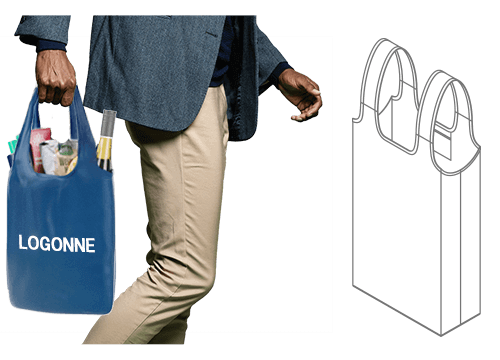 Nifty - Mukautetut uudelleenkäytettävät ostoskassit Nifty - Mukautetut uudelleenkäytettävät ostoskassit