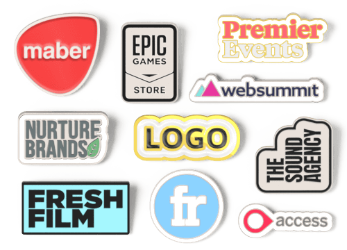 Emali merkki - Tuotemerkillä varustetut Emalipinnit Emali merkki - Tuotemerkillä varustetut Emalipinnit