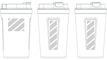 Matkakuppi  Silkkipainatus