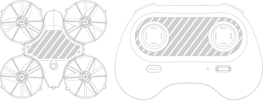 Mini Drone Silkkipainatus