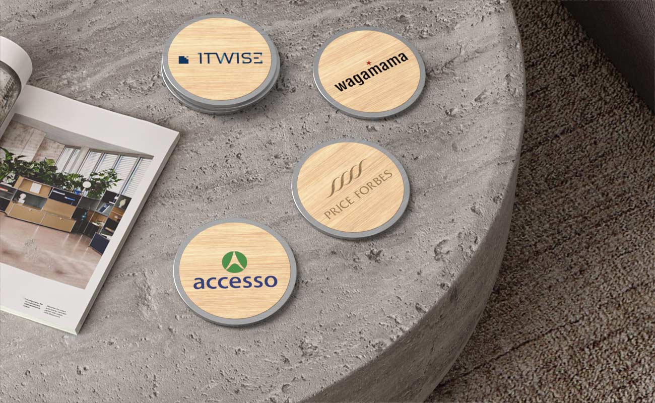 Base - Messujaettavat Bambu lasinaluset gallery thumbnail