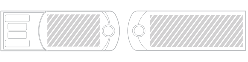 USB-muistitikku Silkkipainatus USB-muistitikku Silkkipainatus