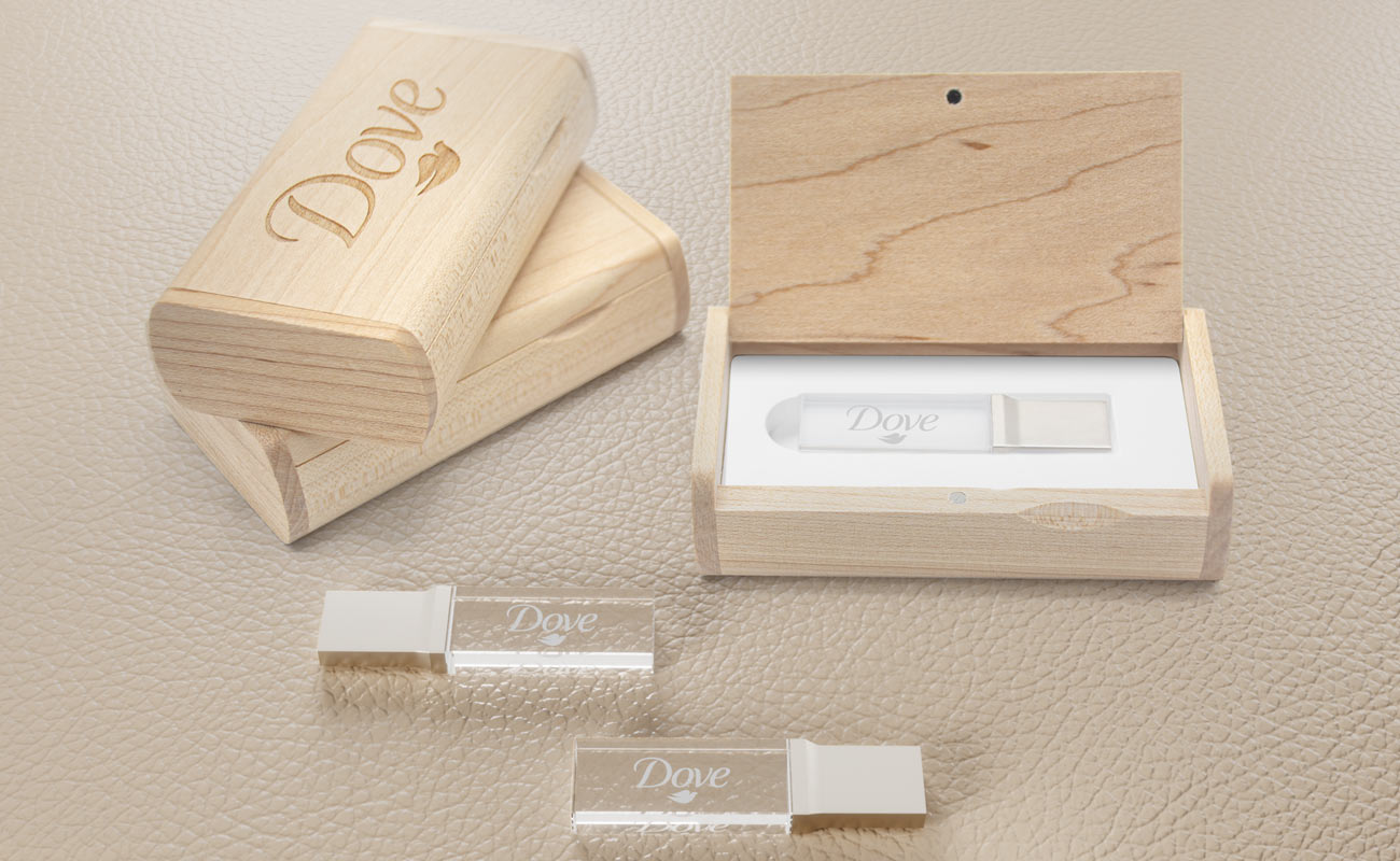 Crystal - Läpinäkyvä USB gallery thumbnail