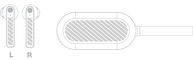 Bluetooth® Kuulokkeet Silkkipainatus
