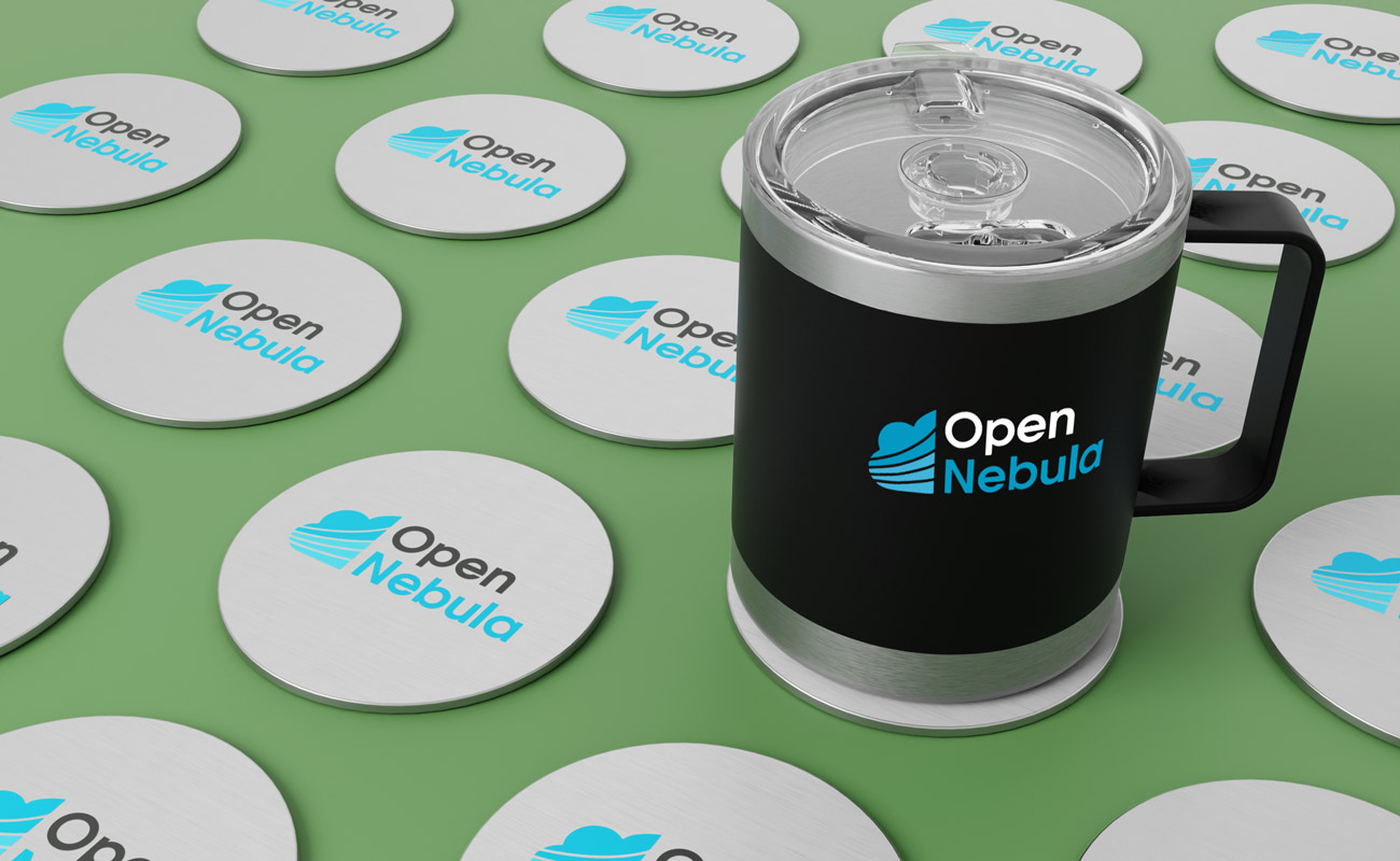 Disc - Alumiiniset lasinaluset logolla gallery thumbnail