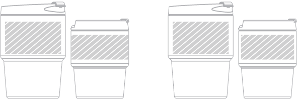 Matkakuppi  Silkkipainatus