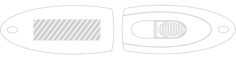 USB-muistitikku Silkkipainatus