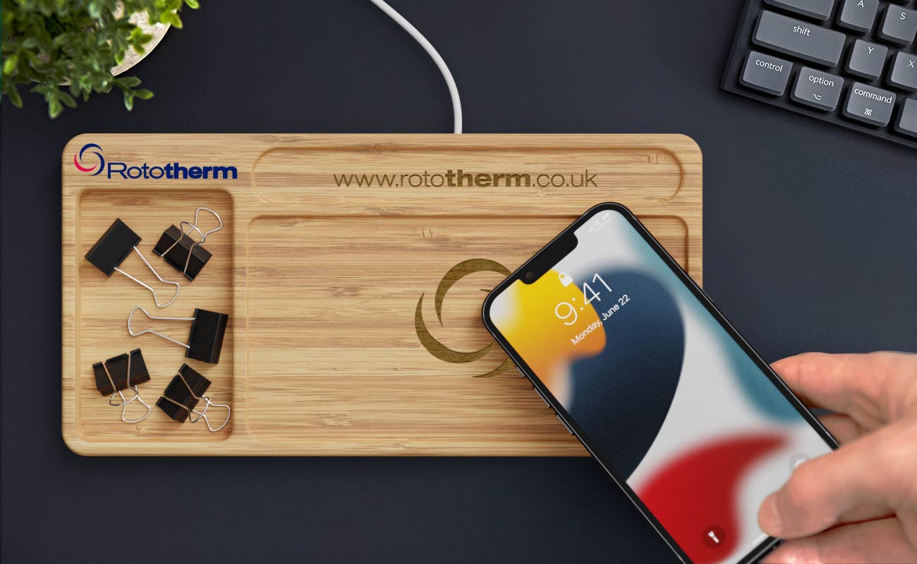 EcoDesk - Kustomoitu Langaton Laturi gallery thumbnail