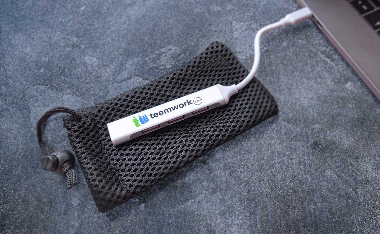 Expand - Tuotemerkillä varustettu USB-keskitin 4 gallery thumbnail