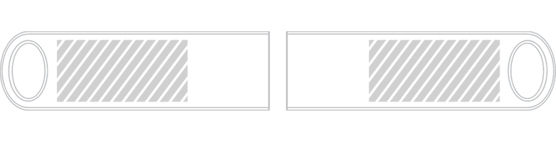 USB-muistitikku Silkkipainatus