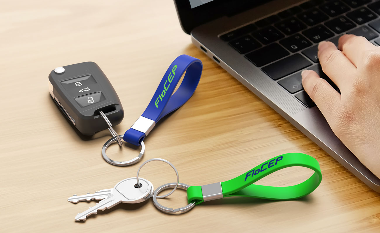 Jangle - Silikoni avaimenperät logolla gallery thumbnail