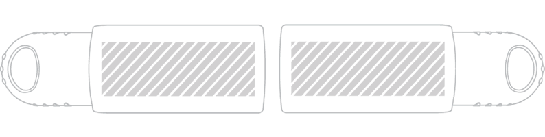 USB-muistitikku Silkkipainatus