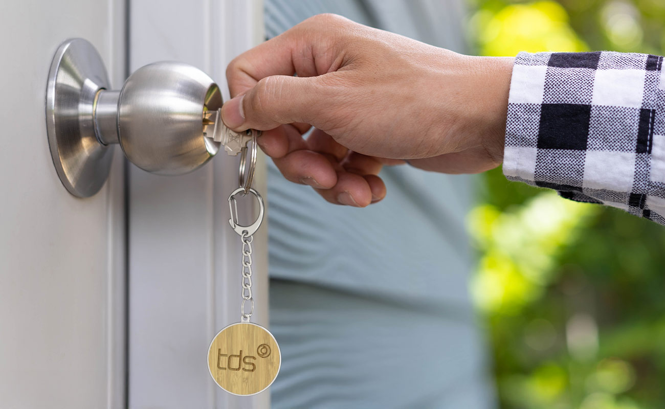 KeyCraft - Painatettavat mainos Bambu avaimenperät gallery thumbnail