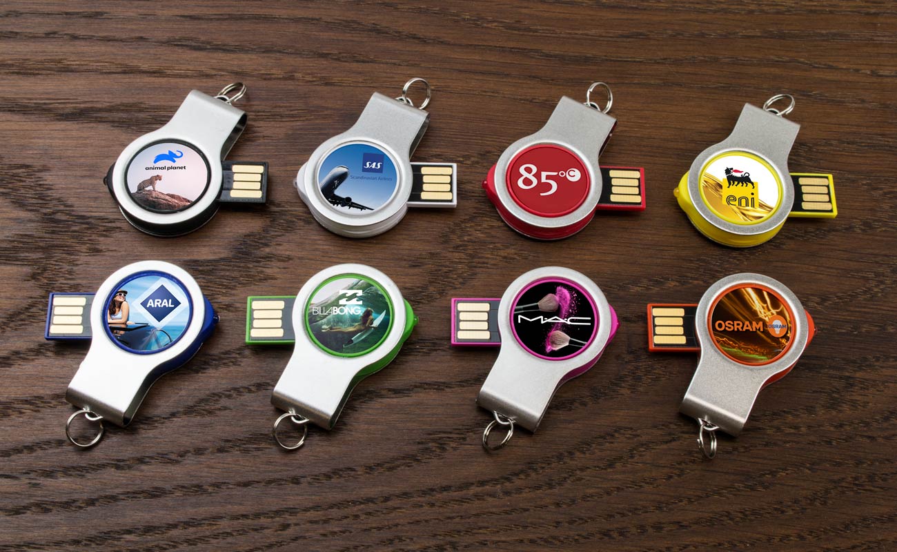 Light - Painatettavat USB muistit LED valolla