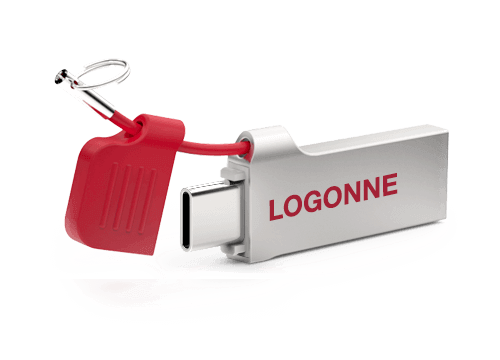 Lynx - Muistitikku USB-C Omalla Logolla  Lynx - Muistitikku USB-C Omalla Logolla