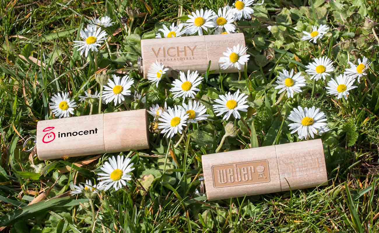 Nature - Puinen Kustomoitu USB gallery thumbnail