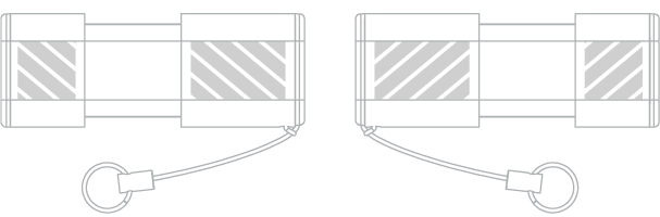 USB-muistitikku Silkkipainatus