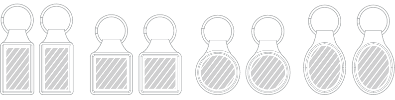 Avaimenperä Silkkipainatus