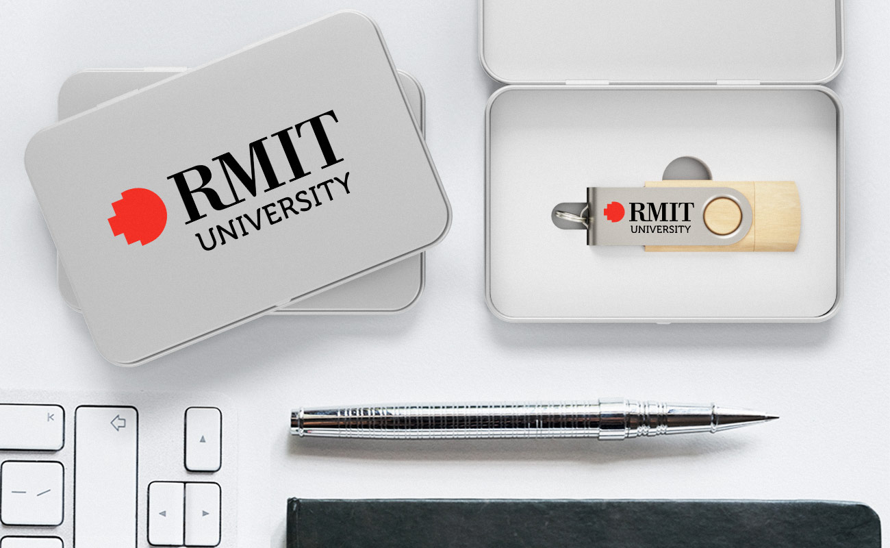 Twister Go Wood - Muistitikku USB-C Omalla Logolla  gallery thumbnail