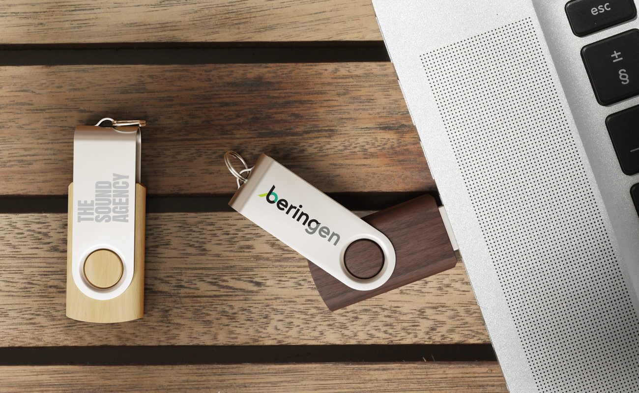 Twister Wood - Puinen USB Muistitikut gallery thumbnail