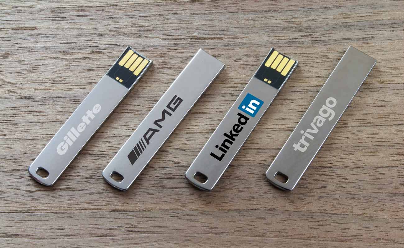 WalletStick - Logollinen ohut USB muisti