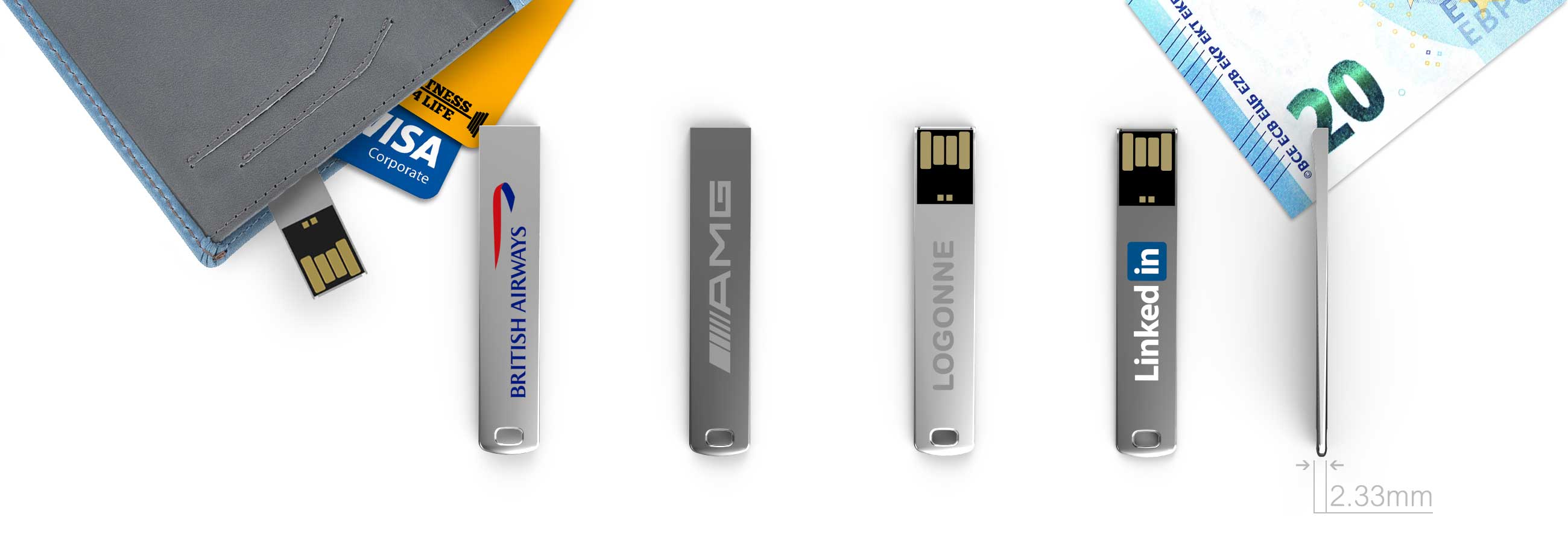 WalletStick USB-muistitikku