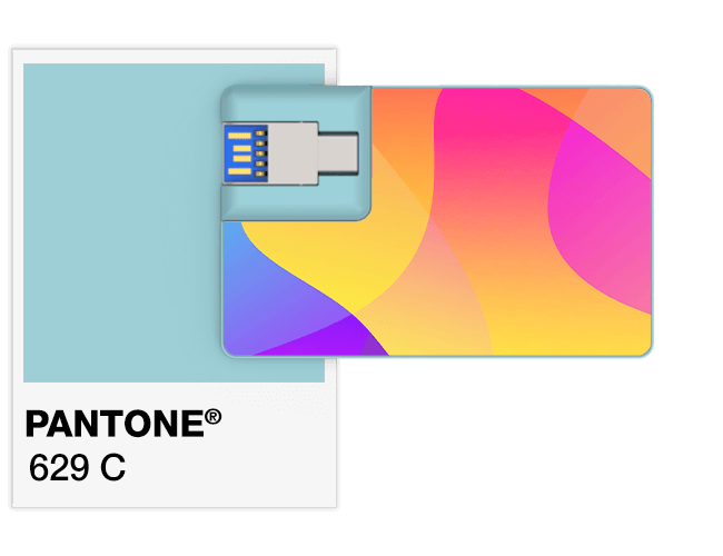 Pantone® Värikoodit  USB-muistikortti